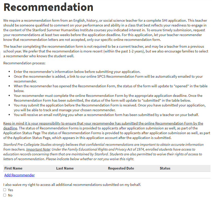 最接近斯坦福硬核课堂的高中生夏校？SSHI斯坦福人文夏校保姆级申请攻略来啦！