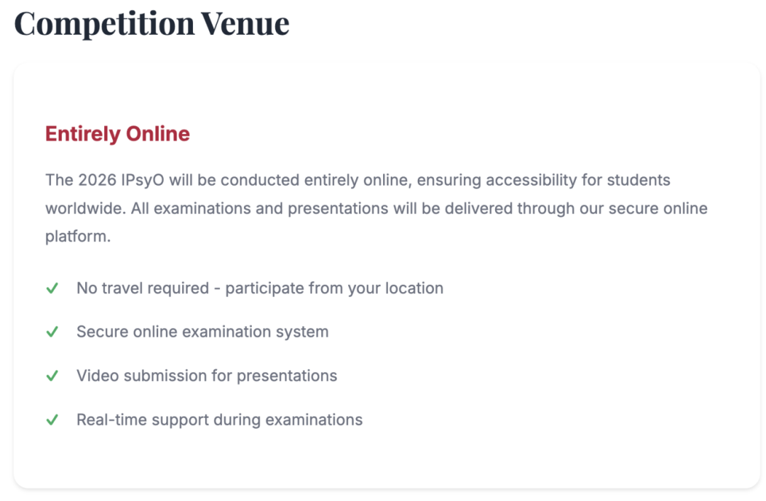 GreenDeer竞赛|IPsyO面向全球高中生的心理学竞赛平台 GreenDeer竞赛|IPsyO面向全球高中生的心理学竞赛平台