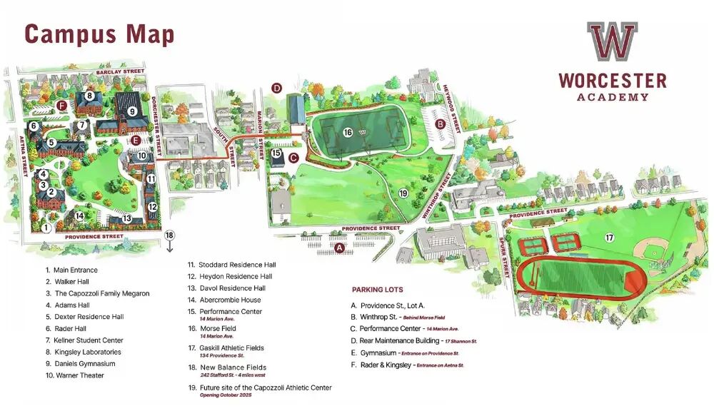 美高推荐｜Worcester Academy麻省-伍斯特学院