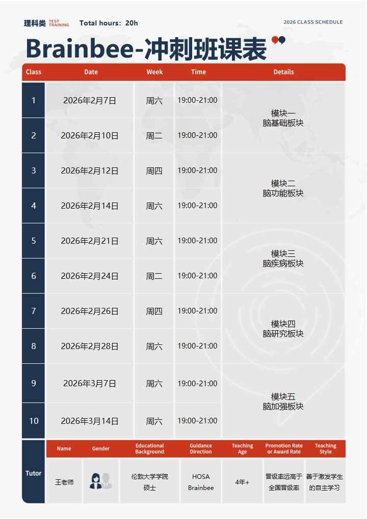 【干货】2026年BrainBee赛制全解析：家长关心的核心问题一篇讲透！
