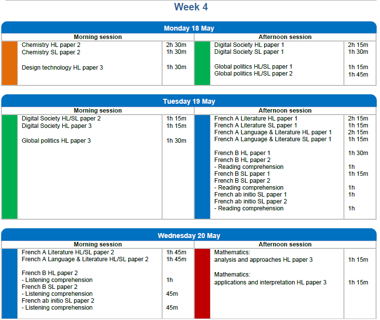 2026年IB大考考试安排+考纲新变化！