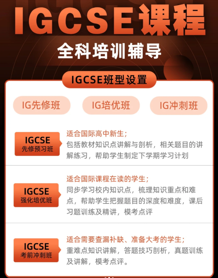 IGCSE课程大考冲7有难度？机构牛剑藤校老师带你多门学科拿A*，寒假IGCSE培训好提分！