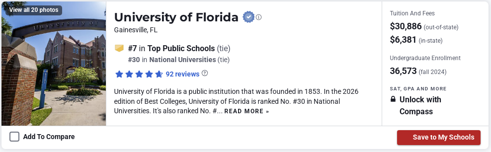 2026U.S.News美国公立大学榜前十有哪些？UC系就占五个！
