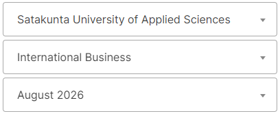 2026芬兰应用科学大学本科预科招生（12月02日版本）