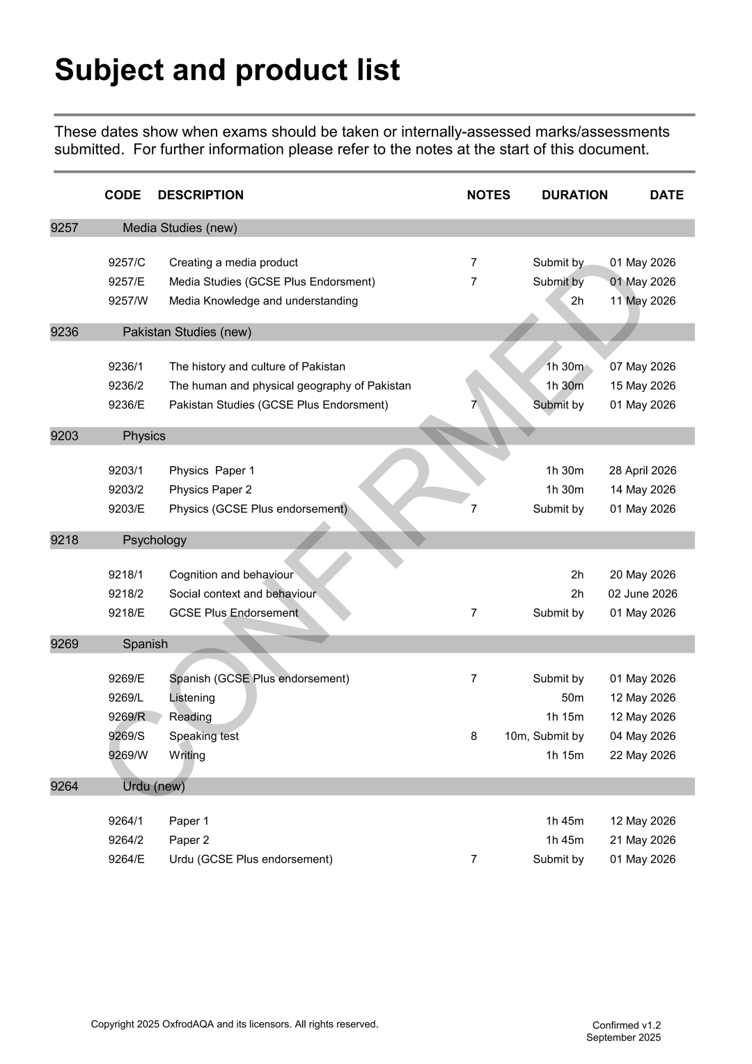 整体提前!2026年三大考局A Level夏季大考时间安排出炉! 整体提前!2026年三大考局A Level夏季大考时间安排出炉!