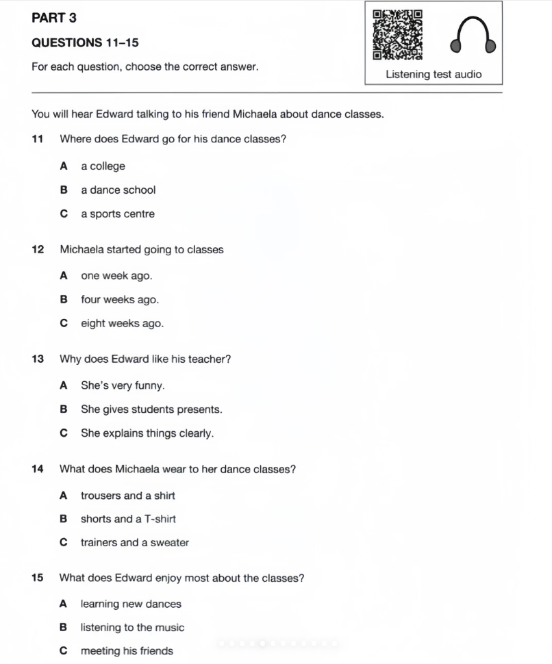 备考2025|剑桥最新KET考试真题+答案解析！（附高清电子版）