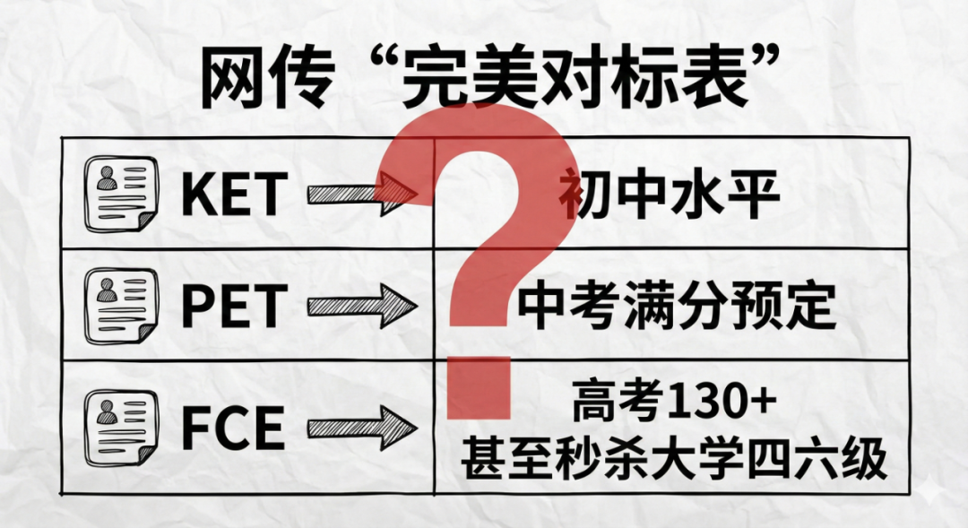 深度复盘：为什么说PET对标不了中考FCE也对标不了高考？