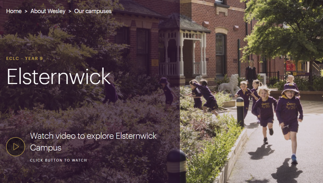 【维州私立混校】Wesley College 威斯理学院! 【维州私立混校】Wesley College 威斯理学院!