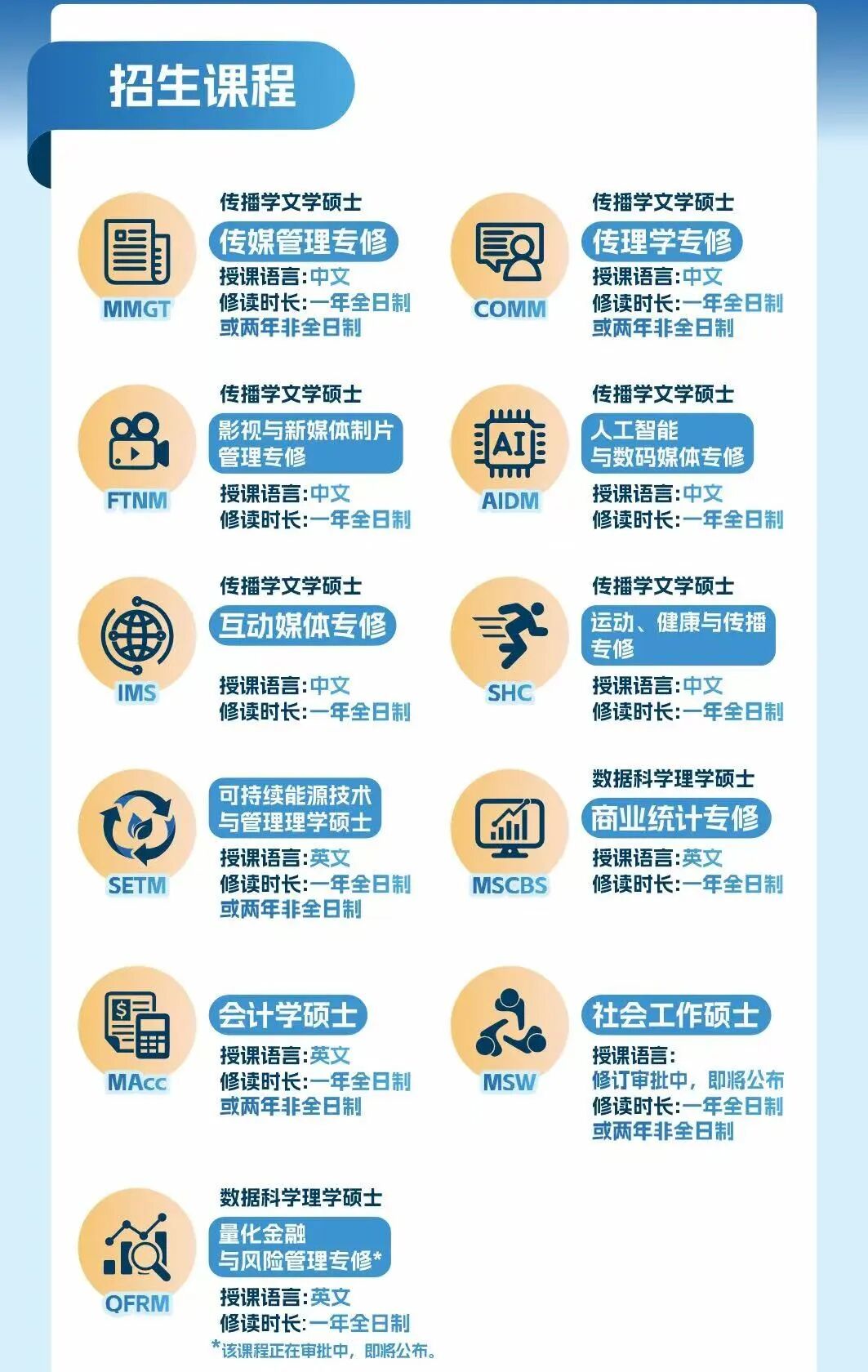 12月1日开启申请！北师香港浸会大学2026年授课型硕士接受申请中