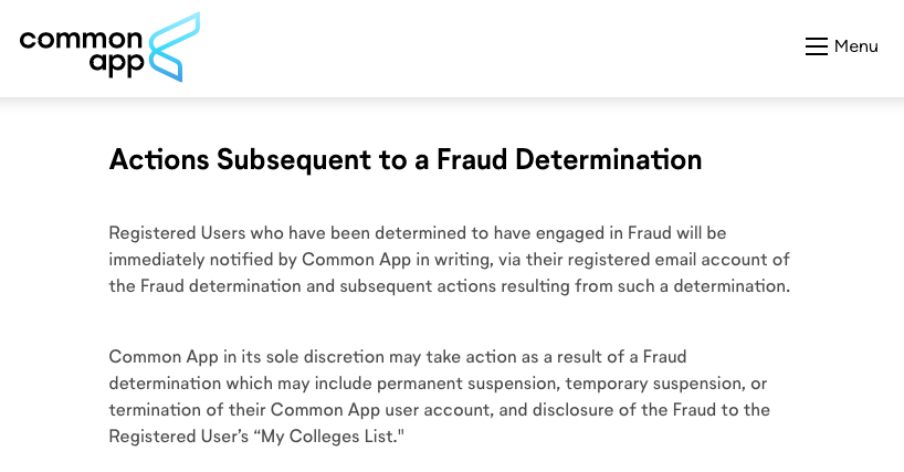 用AI写文书会被封号?网红造谣“封杀令”,Common App亲自下场辟谣! 用AI写文书会被封号?网红造谣“封杀令”,Common App亲自下场辟谣!