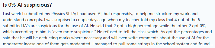 IB论文被标记为AI?EE/IA/TOK被误判,如何自证? IB论文被标记为AI?EE/IA/TOK被误判,如何自证?