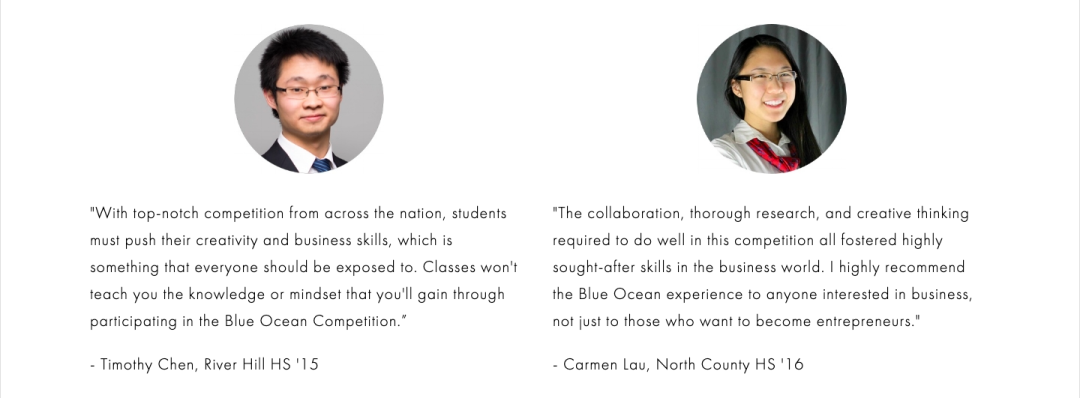 全球最负盛名高中生创业大赛——蓝海创业大赛,提交你的创业想法竞争全球TOP100! 全球最负盛名高中生创业大赛——蓝海创业大赛,提交你的创业想法竞争全球TOP100!