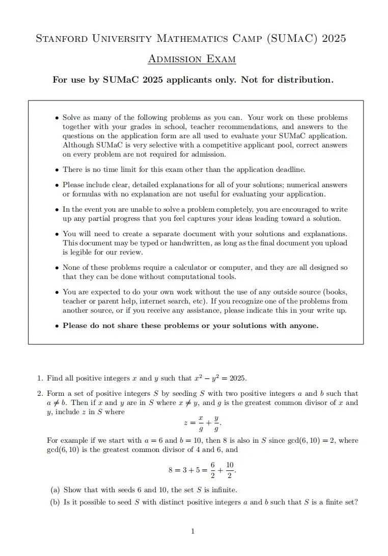 美国TOP3数学夏校，ROSS,PROMYS、SUMaC，怎么选？