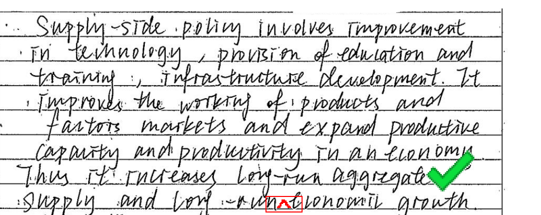 AS经济接近满分的b问essay卷面长啥样？