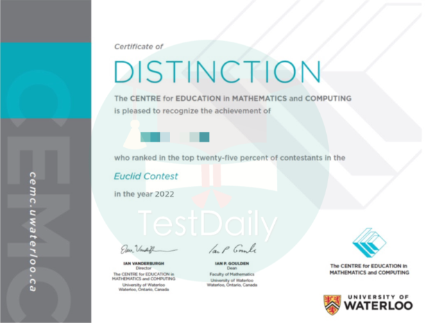 理工科人均都有的数竞证书？欧几里得竞赛你必须知道的备考经验都在这里了