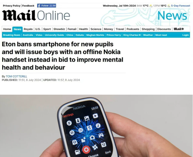 英国将对16岁以下禁社交媒体？英国学校为何要对手机“下狠手”？