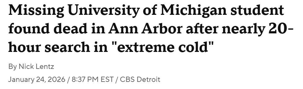 UMich一名大二学生被“冻死”！全美Top 50哪些气候最棒？