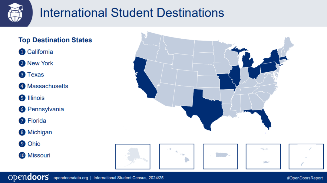 2025赴美留学人数突破115万,国际学生最青睐的大学名单公布! 2025赴美留学人数突破115万,国际学生最青睐的大学名单公布!
