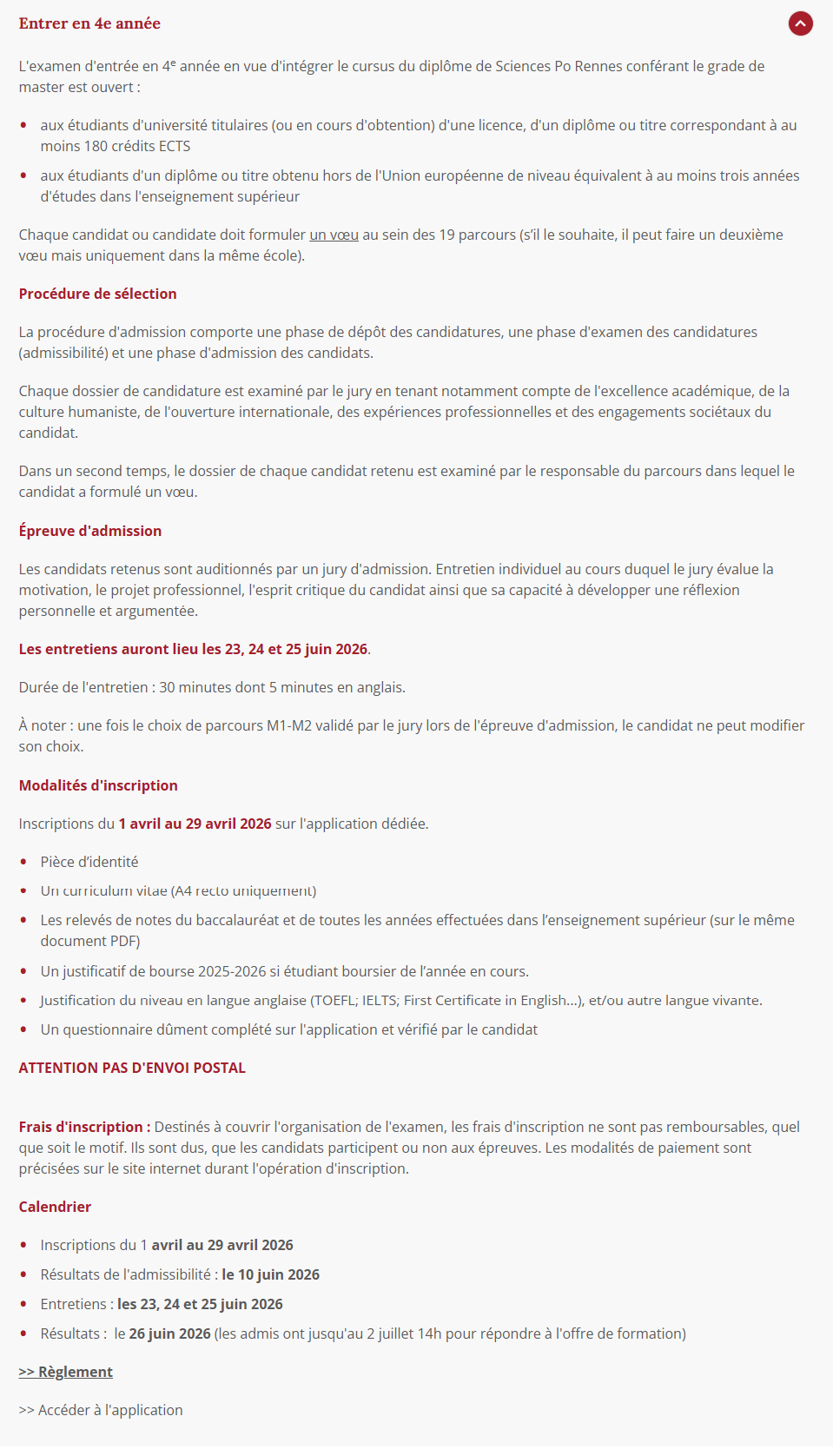 26fall申请季 | 雷恩政治学院网申时间公布!本科+硕士阶段! 26fall申请季 | 雷恩政治学院网申时间公布!本科+硕士阶段!