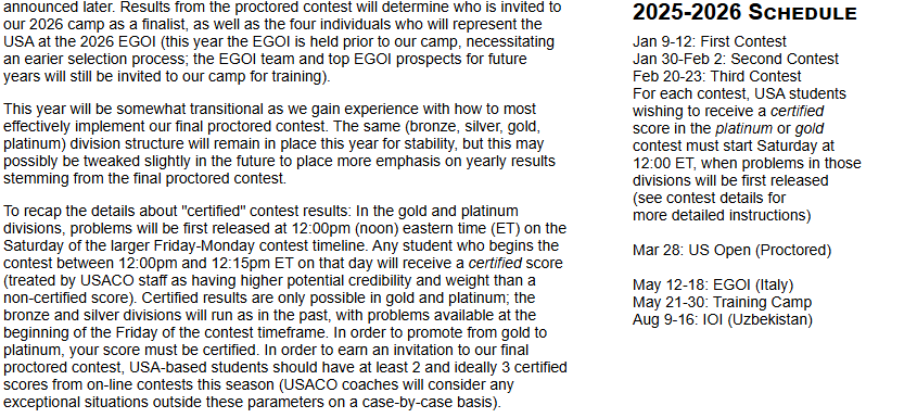 USACO晋级难不难？USACO铜银金直通培训课程招生