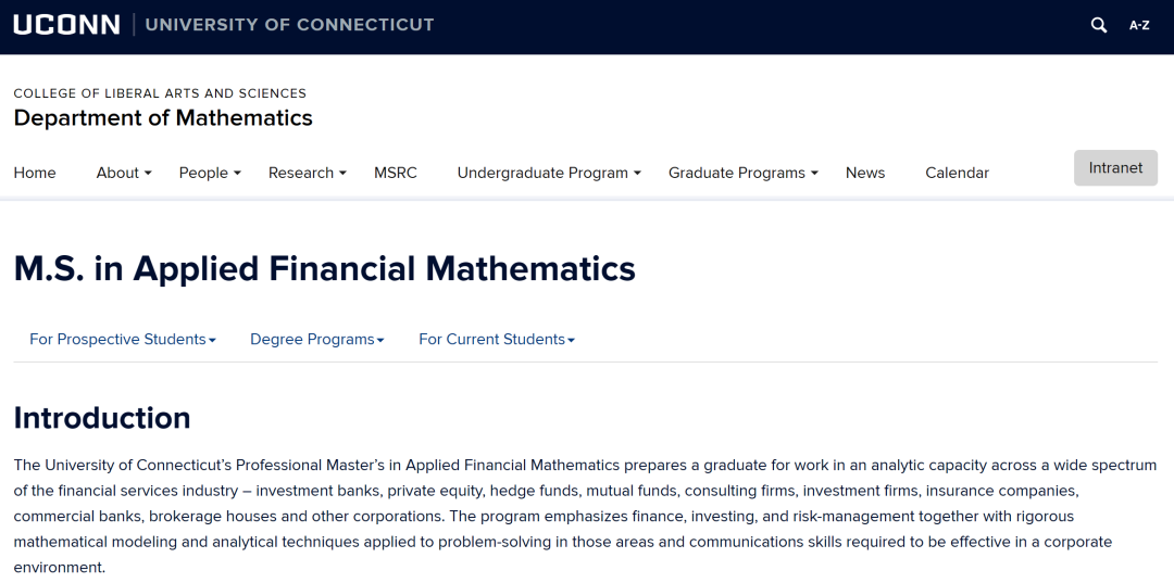 2026Risk.Net全球「量化金融」硕士排名！美国包揽前3，巴鲁克稳居第一！