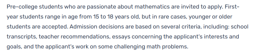 连续六周沉浸数学世界!美国三大数学夏校之一Ross数学营等你挑战数论极限! 连续六周沉浸数学世界!美国三大数学夏校之一Ross数学营等你挑战数论极限!