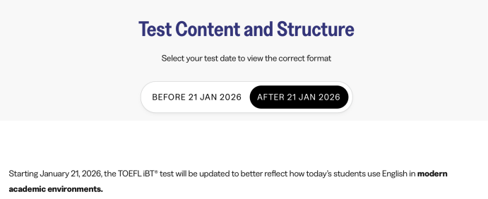 新托福考试改革首考 最新考情回顾