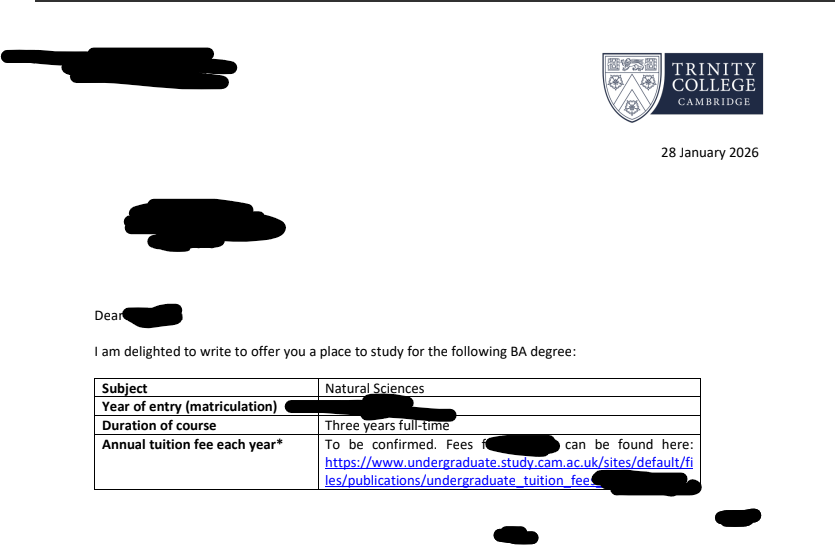 剑桥放榜!哪个学院又抢跑?经济、数学、自然科学已出offer! 剑桥放榜!哪个学院又抢跑?经济、数学、自然科学已出offer!