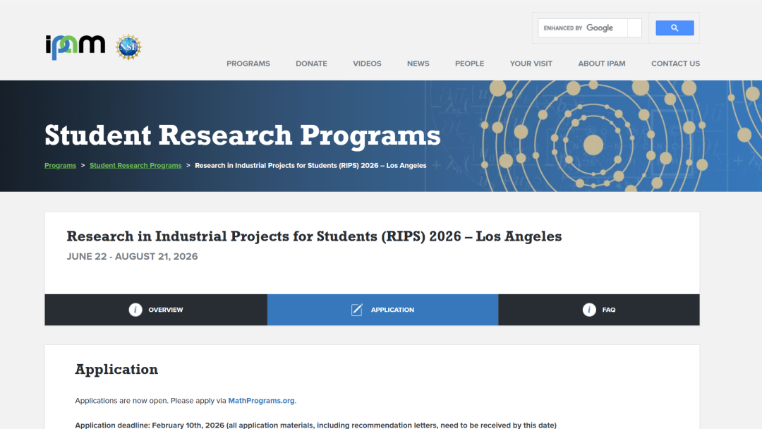 超详细！26年全球名校暑期科研项目汇总
