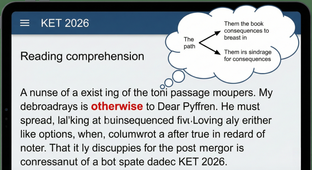 注意，2026年KET考试新方向！