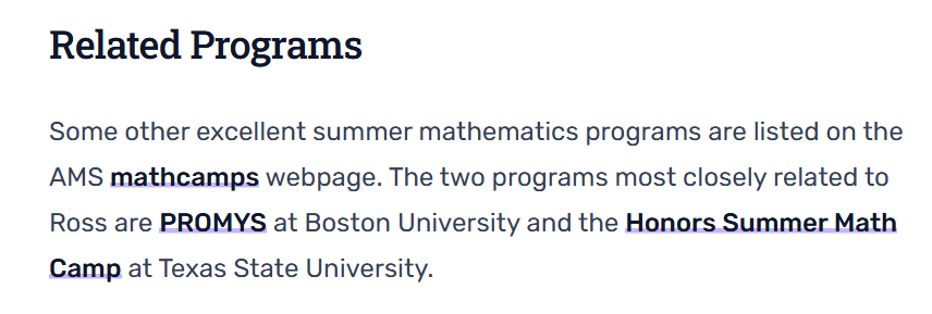 罗斯数学营2026已开放申请，截止日期3月8日！