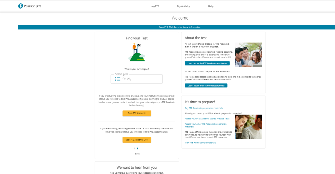 PTE考试报名详细流程 PTE考试报名详细流程