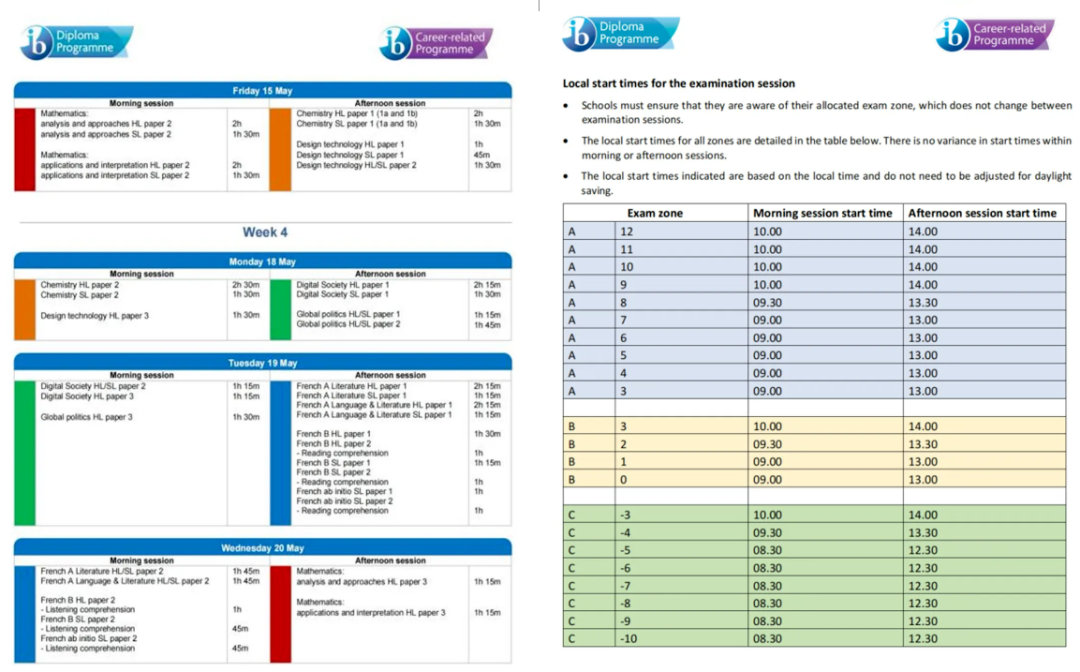 2026年5月IB大考时间安排出炉！重点关注改革与难点科目！