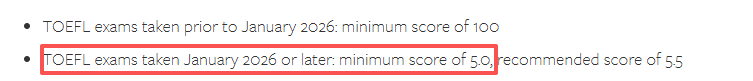 康奈尔官宣接受新托福！UMich等5所大学明确新托福要求！