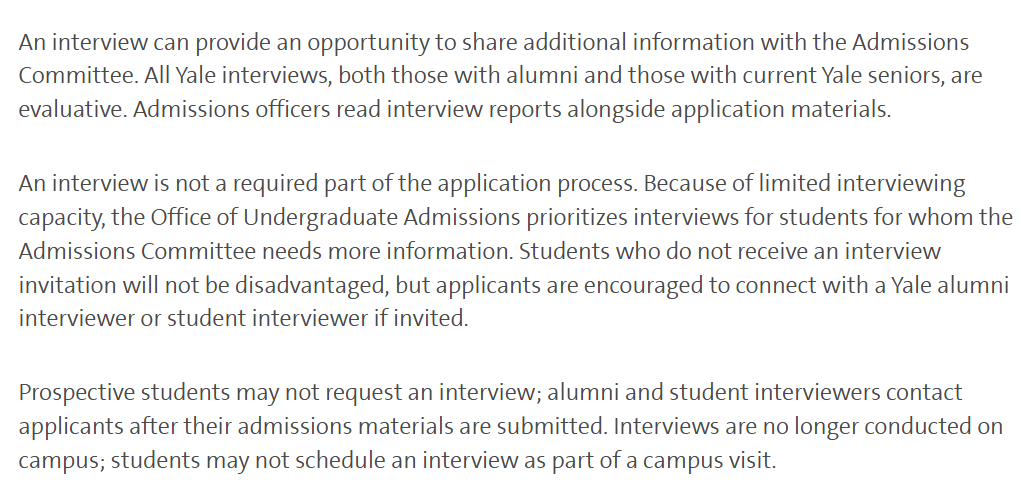 2025-2026申请季必看!TOP30美国大学面试政策最全梳理 2025-2026申请季必看!TOP30美国大学面试政策最全梳理