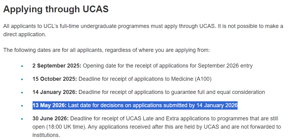别错过！2026 英本常规申请即将截止，G5放榜& UCAS 新增节点必看！