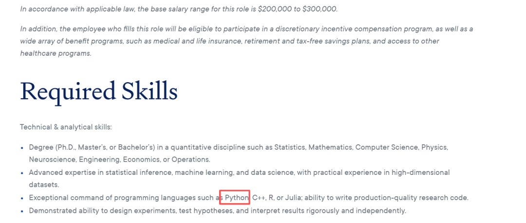 会Python的留学生,真的很加分! 会Python的留学生,真的很加分!