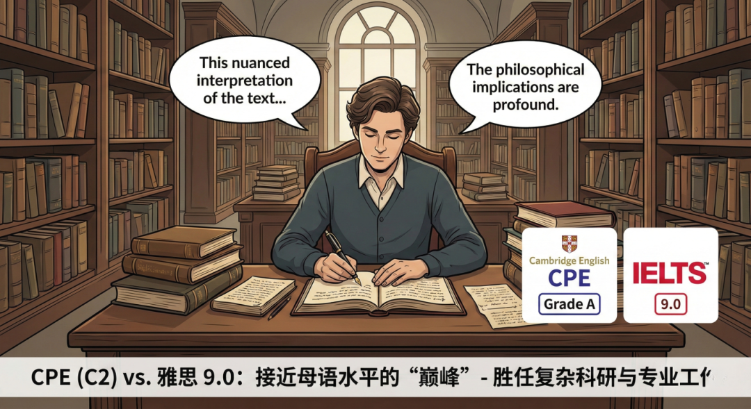 一篇文章讲清楚雅思和剑桥英语的对标！