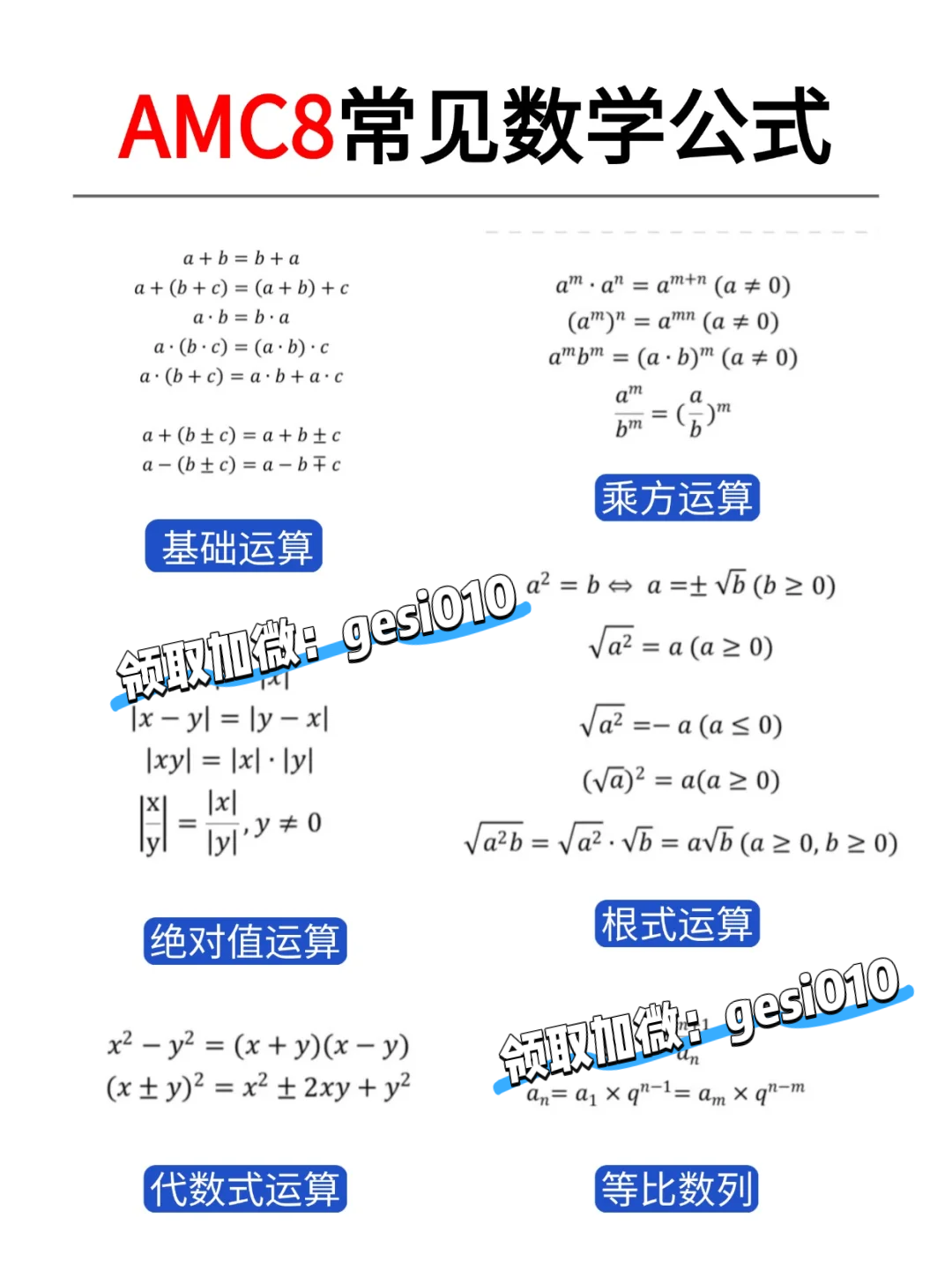 紧急提醒：AMC8数学竞赛考点预测+备考误区盘点，看完稳冲1%！