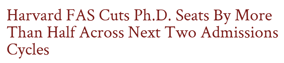 美国博士申请难度升级：GWU宣布停招5个PhD项目！