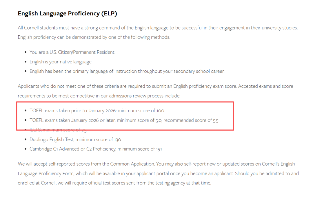 两级反转!又一所QS排名前100大学接受新托福考试成绩! 两级反转!又一所QS排名前100大学接受新托福考试成绩!