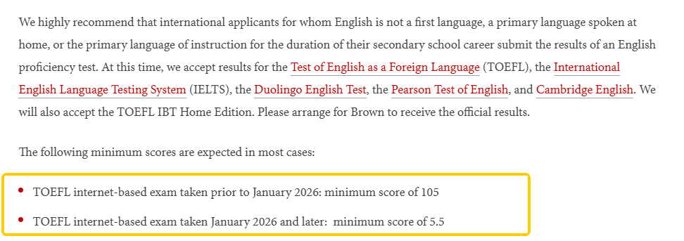 好消息！又增两所藤校及TOP大学官宣认可新托福成绩，来了解具体要求