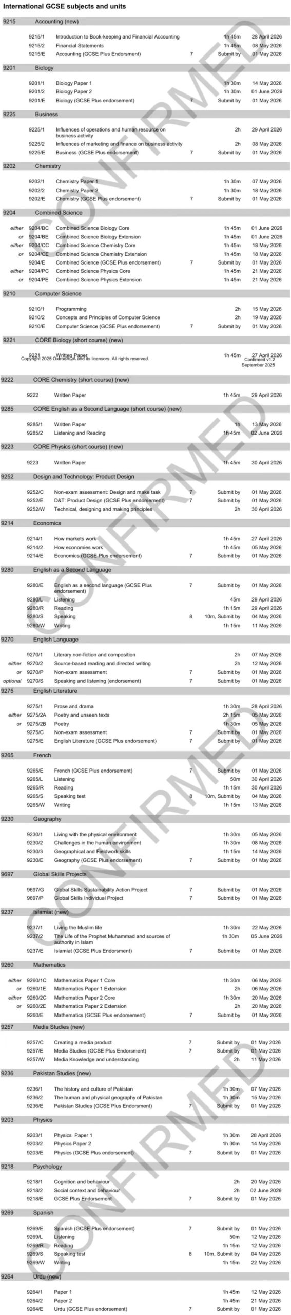 紧急提醒！明年A-Level大考有这三项新调整！