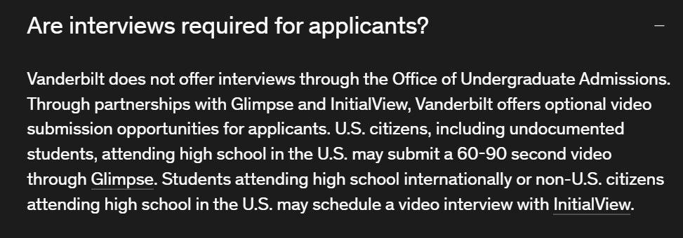 2025-2026申请季必看!TOP30美国大学面试政策最全梳理 2025-2026申请季必看!TOP30美国大学面试政策最全梳理