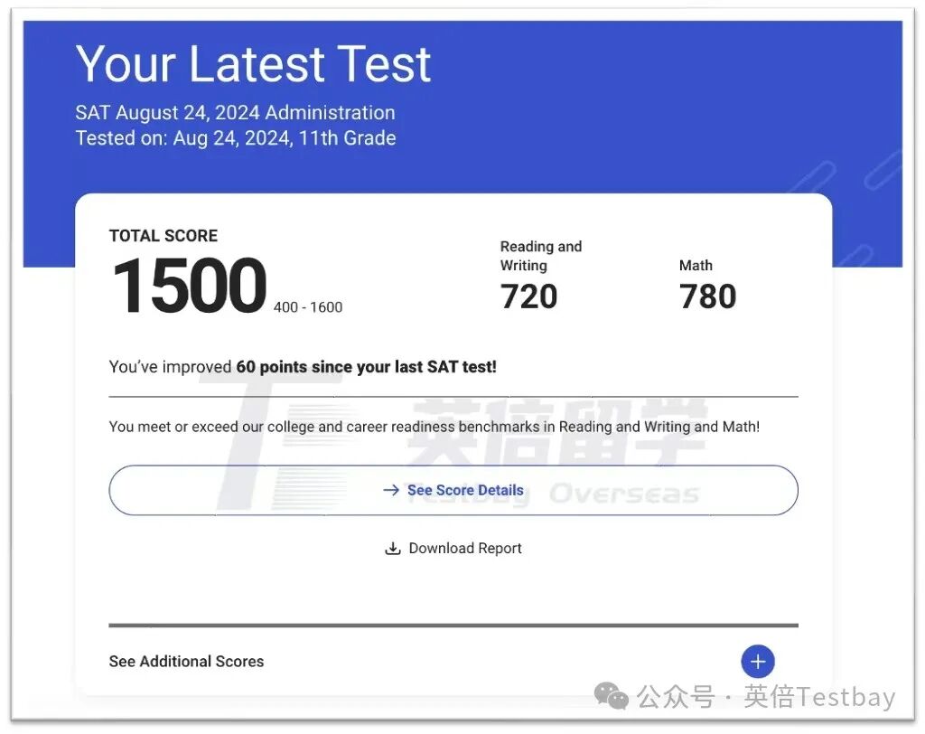 深度解析SAT机考成绩报告中的中国学生大数据！