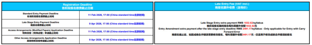 A-level/IGCSE 2026年夏季大考报名入口已开放!附CAIE/爱德思/AQA报名流程图! A-level/IGCSE 2026年夏季大考报名入口已开放!附CAIE/爱德思/AQA报名流程图!