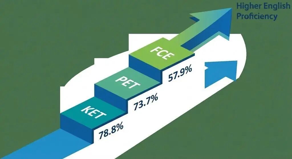最新剑桥KET/PET/FCE官方通过率出炉，真正的“分水岭”在哪里？