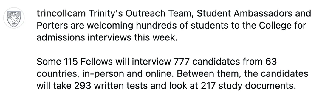 剑桥面试难度升级！但注意，这部分人可能获得剑桥的二次录取机会……