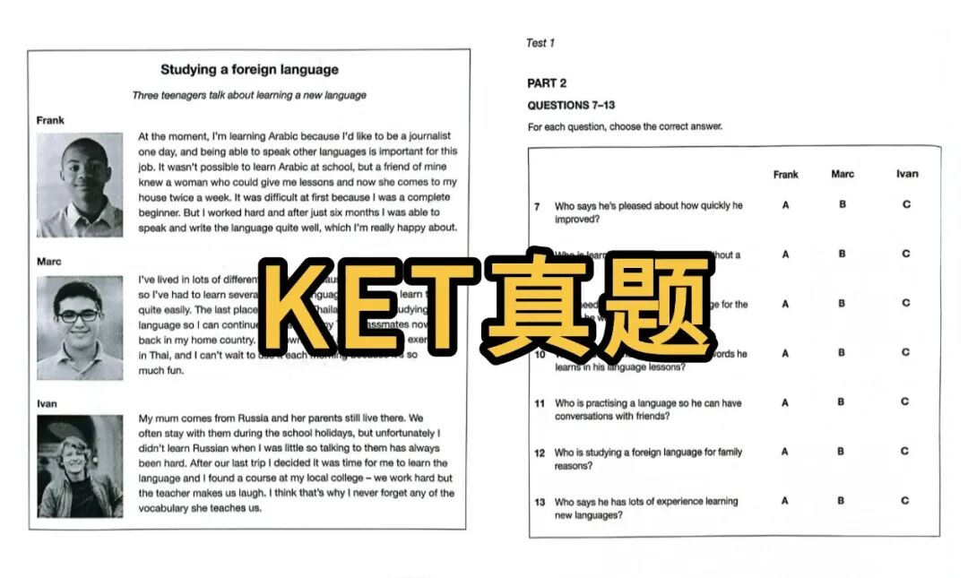 KET备考还能这样？25个KET考试备考技巧！听力/口语/阅读与写作难点全搞定！