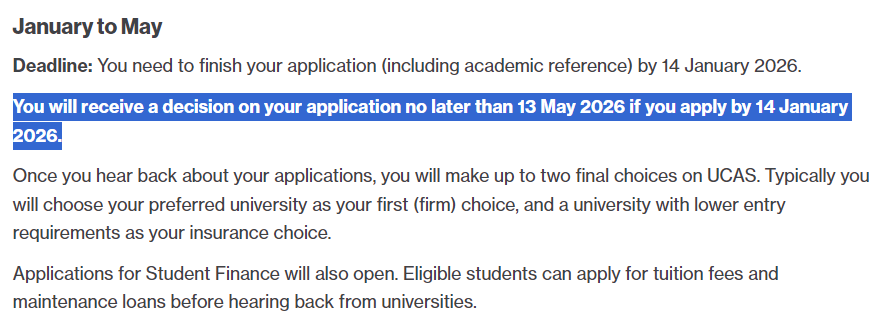 别错过！2026 英本常规申请即将截止，G5放榜& UCAS 新增节点必看！